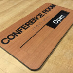 Slider Sign, Graphic Components, wholesale ADA manufacturing, wholesale braille signs, raster braille