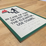 wholesale ADA manufacturing, vandal resistant, wholesale braille signs, NOVA Polymers, Graphic Components